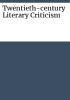 Twentieth-century_literary_criticism