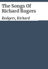 The_songs_of_Richard_Rogers