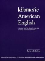 Idiomatic_American_English