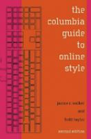 The_Columbia_guide_to_online_style