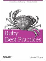 Ruby_best_practices
