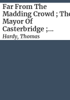 Far_from_the_madding_crowd___The_mayor_of_Casterbridge___Tess_of_the_d_Urbervilles