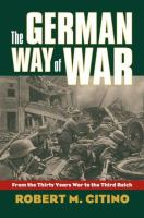 The_German_way_of_war