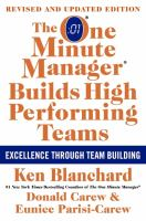 The_one_minute_manager_builds_high_performing_teams