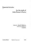 Essential_articles_for_the_study_of_John_Donne_s_poetry