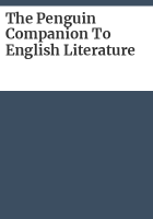 The_Penguin_companion_to_English_literature