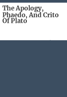The_apology__Phaedo__and_Crito_of_Plato