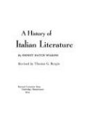 A_history_of_Italian_literature