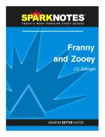 Franny_and_Zooey__SparkNotes_Literature_Guide_