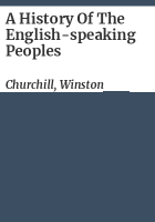 A_history_of_the_English-speaking_peoples