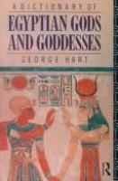 A_dictionary_of_Egyptian_gods_and_goddesses