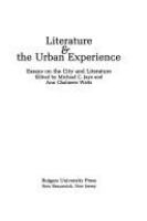 Literature___the_urban_experience