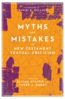 Myths_and_Mistakes_in_New_Testament_Textual_Criticism