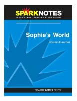 Sophie_s_World__SparkNotes_Literature_Guide_