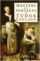 Masters_and_Servants_in_Tudor_England