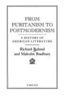 From_Puritanism_to_postmodernism
