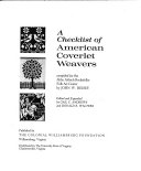 A_checklist_of_American_coverlet_weavers
