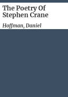 The_poetry_of_Stephen_Crane